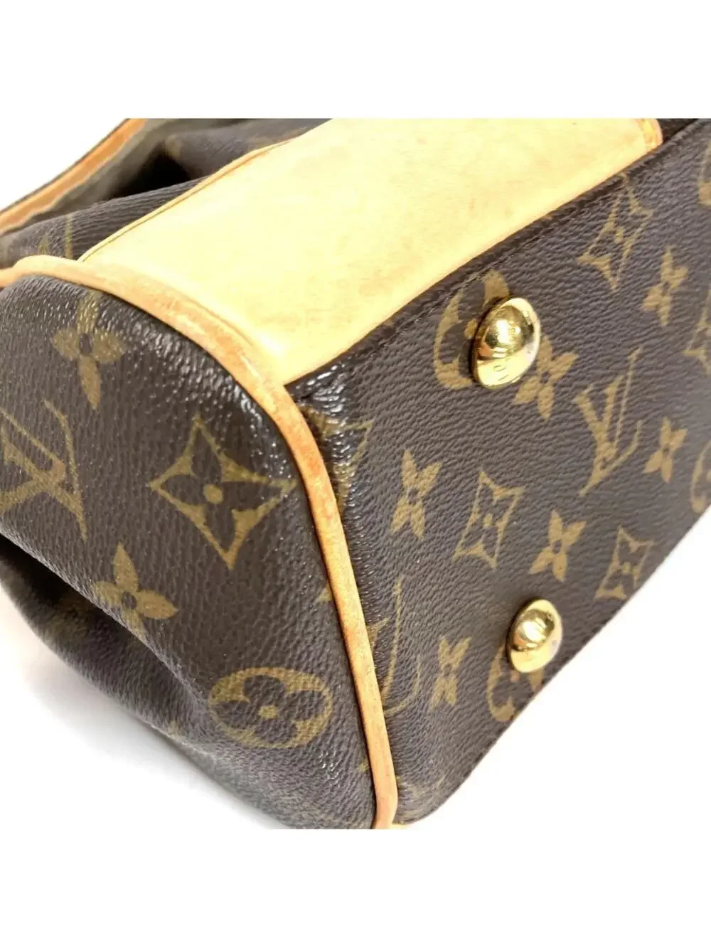 Louis Vuitton Beverly Handbag Canvas Mm #309923L11B